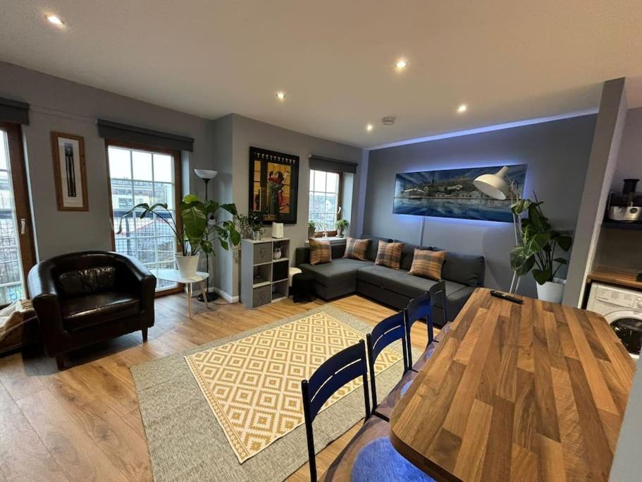 Sunshine On Leith. The River View Apartment! Edinburgh Luaran gambar